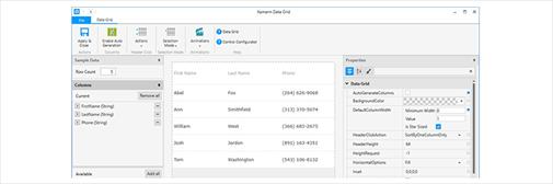 Visually Configure Your Data Grid