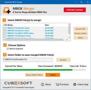 merge mbox files