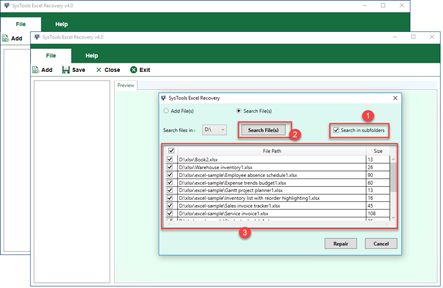 excel workbook repair tool