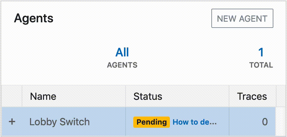 An animation of the three-click CloudConnect agent deployment process.