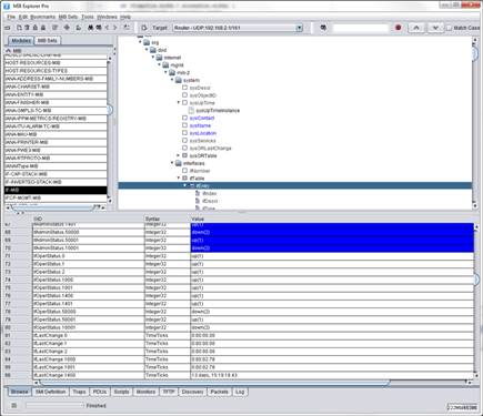 MIB Explorer Screenshot Main Window