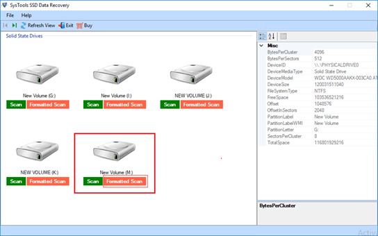 formatted SSD recovery free