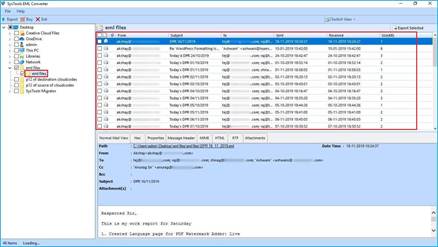 drag and drop eml to outlook